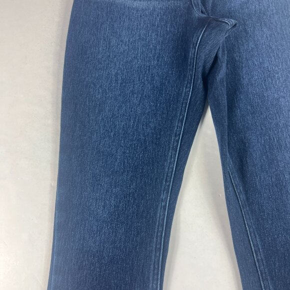 Spanx Jeans Women's 28x26* Jean-ish Ankle Pull On Leggings Dark Blue Pants Tag M - Picture 4 of 16